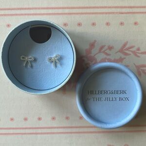 Hillberg and Berk Bow Stud Earrings